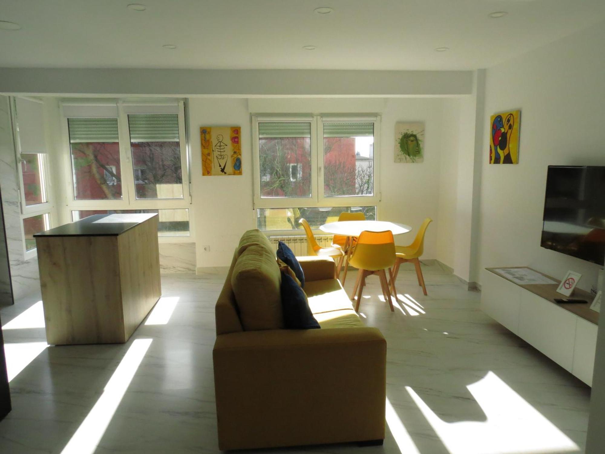 Apartamento Jardin Deluz, Con Wifi Y Parking Privado Gratis Santander Exteriör bild